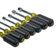 KLEIN TOOLS | Nut Driver Set, 3-Inch Shafts, Cushion-Grip™, 7-Piece | #631
