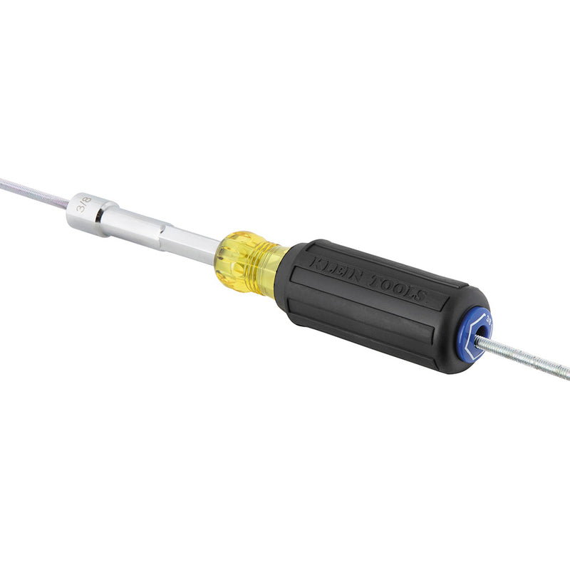 KLEIN TOOLS | Color-Coded Hollow-Shaft Heavy-Duty Nut Driver, 3/8-Inch | #65438