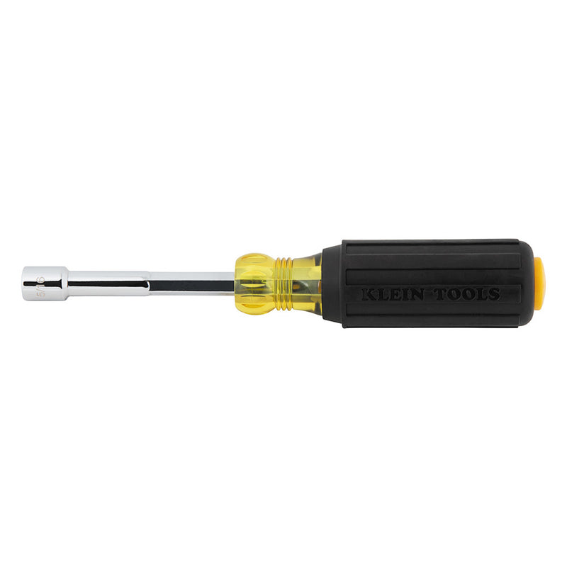 KLEIN TOOLS | Color-Coded Hollow-Shaft Heavy-Duty Nut Driver, 5/16-Inch | #654516