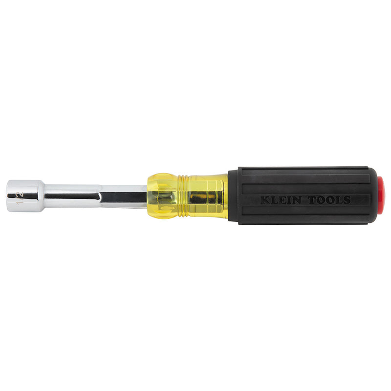 KLEIN TOOLS | Color-Coded Magnetic Hollow-Shaft Heavy-Duty Nut Driver, 1/2-Inch | #65412MAG