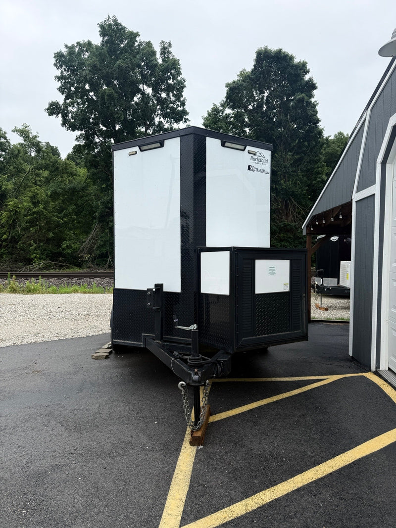SMG TRAILERS | PRE-OWNED 6X10 Fiber Splicing Trailer | #FST-6X10-PO
