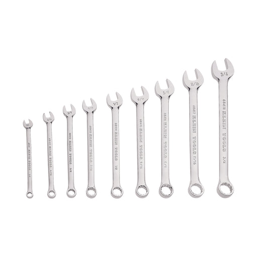 KLEIN TOOLS | Combination Wrench Set, 9-Piece | #68402