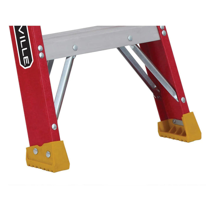 6' Fiberglass Step Ladder, Type IA, 300lb Capacity | #L-3016-06