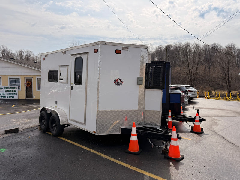 SMG TRAILERS | 7X12 Fiber Splicing Trailer | #FST-7X12-MS