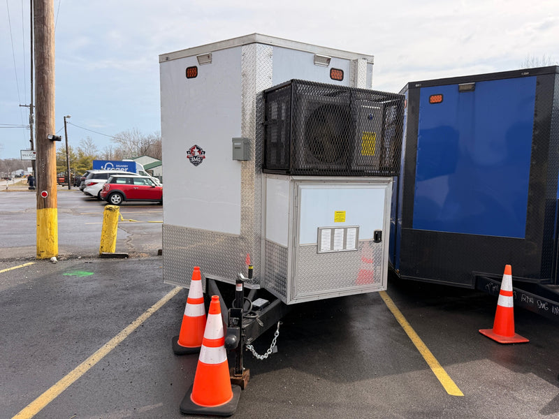 SMG TRAILERS | 7X12 Fiber Splicing Trailer | #FST-7X12-MS