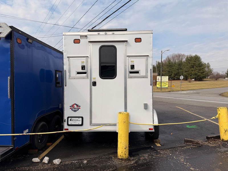 SMG TRAILERS | 7X12 Fiber Splicing Trailer | #FST-7X12-MS
