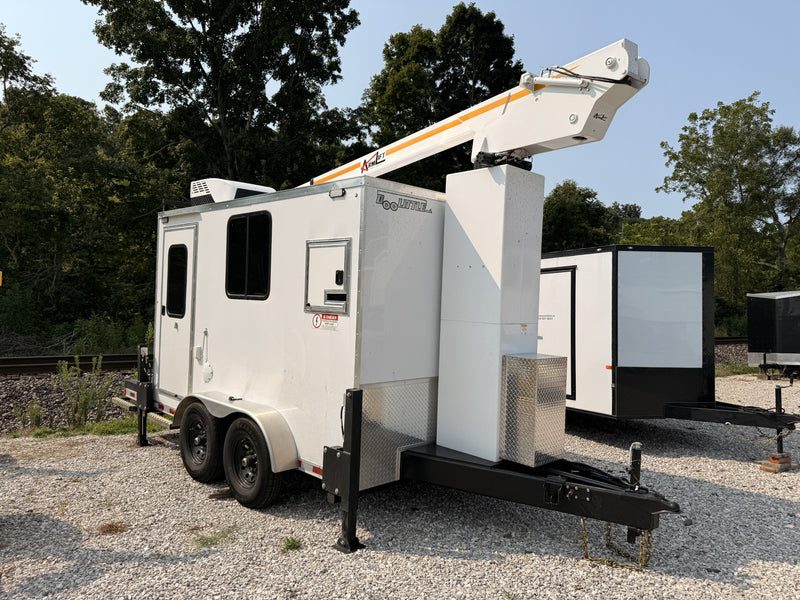 SMG TRAILERS | Self-Leveling Liberty Lift Bucket Lift Fiber Trailer | #LLB-LFT