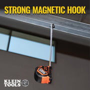 KLEIN TOOLS | Tape Measure, 25-Foot Magnetic Double-Hook | #9225