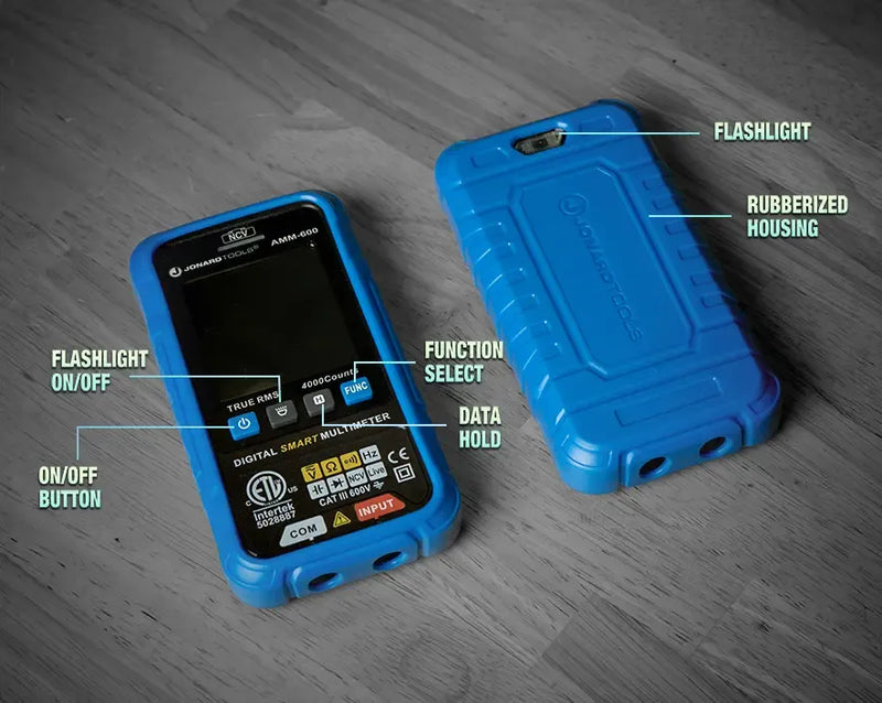 JONARD | 600V Automatic Intelligent Digital Multimeter Meter | #AMM-600