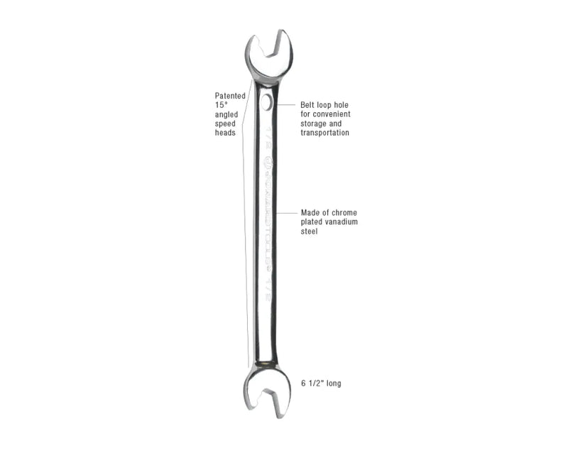 JONARD | Angled Head Speed Wrench, 1/2 inch | #ASW-12
