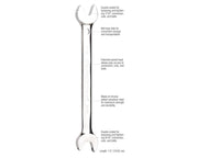 JONARD | Double-Ended Speed Wrench, 7/16 inch and 9/16 inch | #ASW-7916