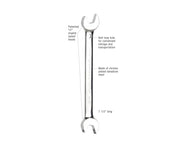 JONARD | Angled Head Speed Wrench, 9/16 inch | #ASW-916