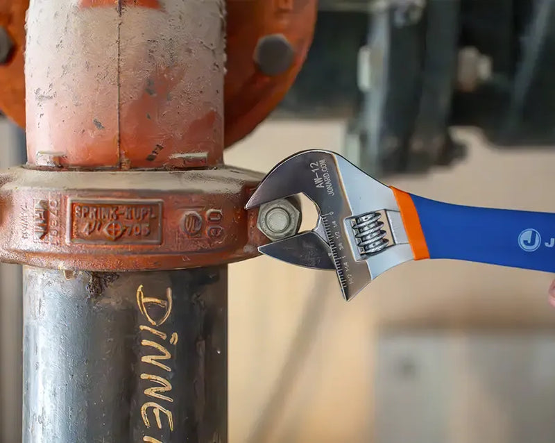 JONARD | Adjustable Wrench 12 inch with Extra Wide Jaws | #AW-12