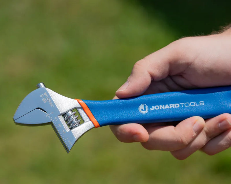 JONARD | 3 Piece Adjustable Wrench Set with Extra Wide Jaws | #AW-6810