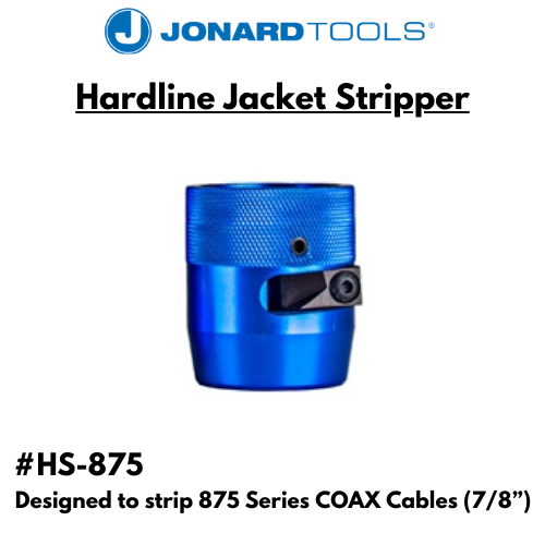 Jonard #HS-875 | Hardline Jacket Stripping Tool | for .875" Coax Cable