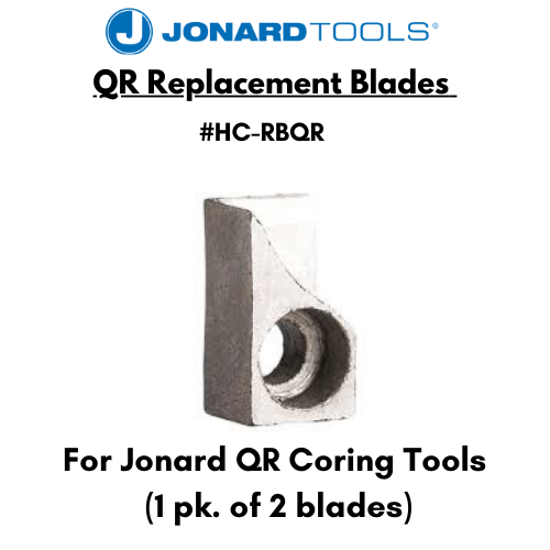 Jonard #HC-RBQR | Replacement Blade Pack | for Jonard QR Series Coring Tools