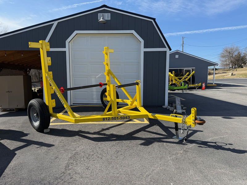 Adjustable Height Reel Trailer - 5,200lb Capacity with Strand Carrier Bar | #RT-5200K-S