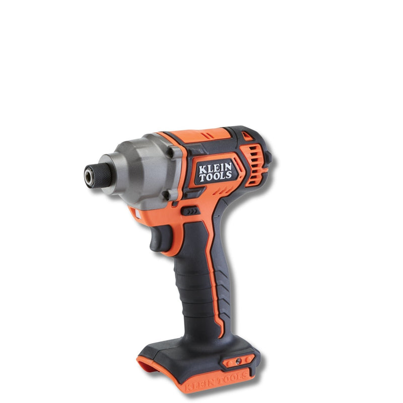 Klein Tools | Battery-Operated Compact Impact Driver, 1/4-Inch Hex Drive, Tool Only | #BAT20CD