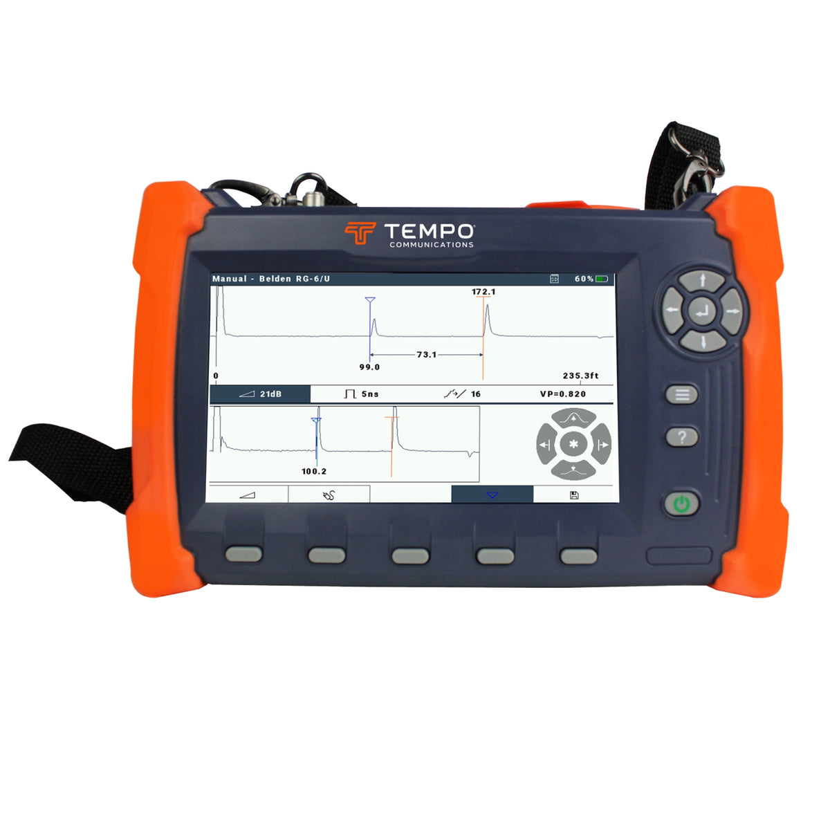 TEMPO | Base Model CableScout Time Domain Reflectometer | #TV90EB ...
