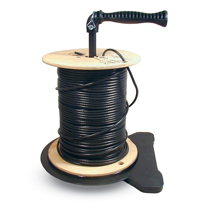 CABLE REEL SYSTEMS | Vertical Cable Caddy, 24" Pole | #VCC1000-24