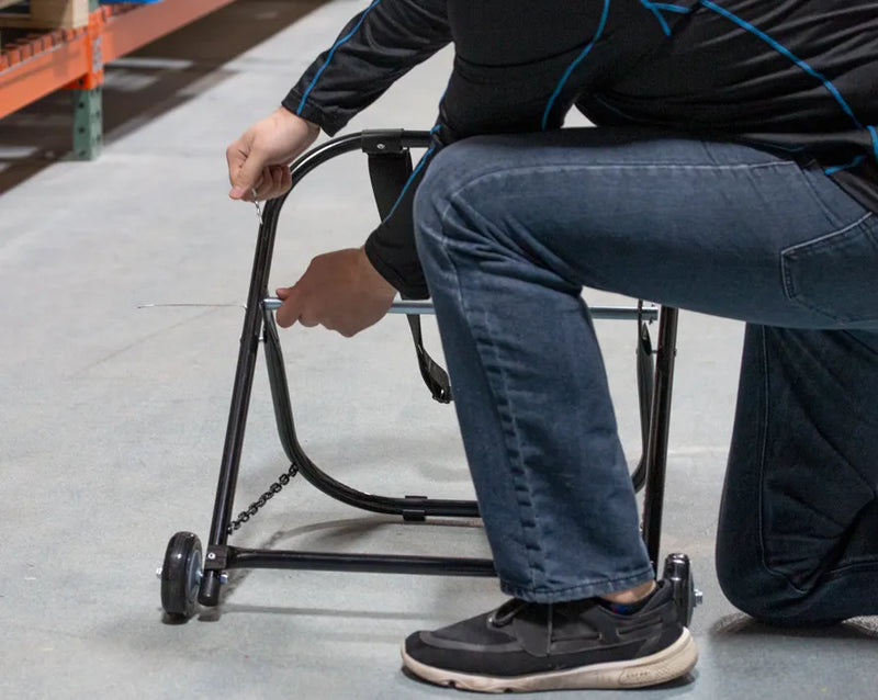 JONARD | Steel Cable Caddy w/ Wheels & Pull Strap, 21 inch Wide | #CC-2721WS
