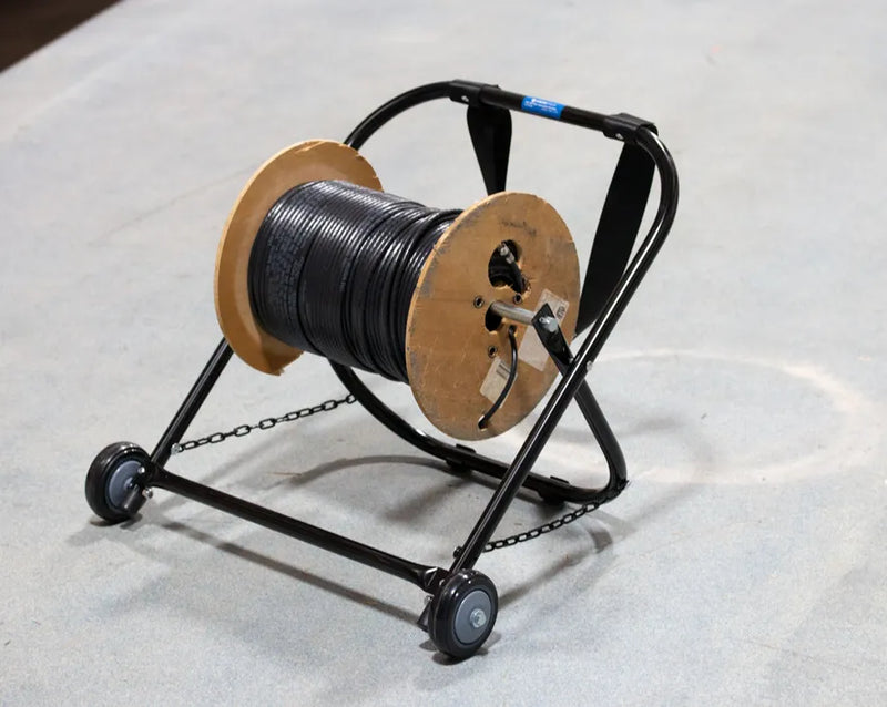 JONARD | Steel Cable Caddy w/ Wheels & Pull Strap, 21 inch Wide | #CC-2721WS