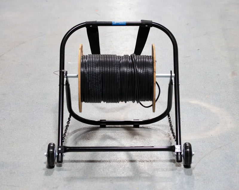 JONARD | Steel Cable Caddy w/ Wheels & Pull Strap, 21 inch Wide | #CC-2721WS