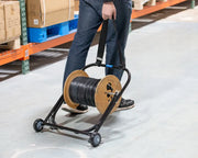JONARD | Steel Cable Caddy w/ Wheels & Pull Strap, 21 inch Wide | #CC-2721WS