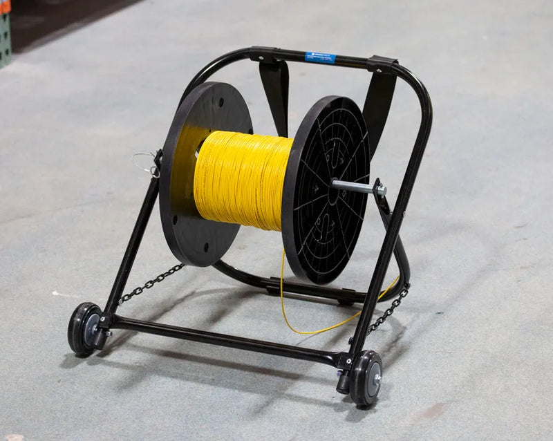 JONARD | Steel Cable Caddy w/ Wheels & Pull Strap, 21 inch Wide | #CC-2721WS
