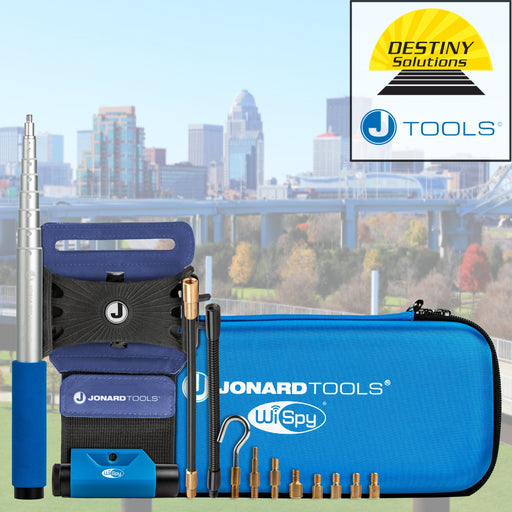 JONARD | WiSpy® Multipurpose Wireless Inspection Camera & Cable Pulling Tool | #CF-200
