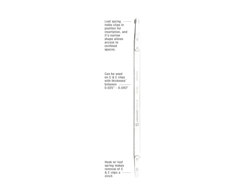 JONARD | E & C Clip Setter | #CS-1022