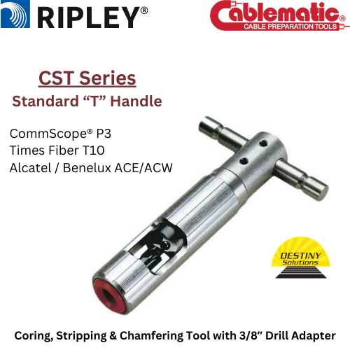 Ripley Cablematic #31910 | CST-500 | Standard Coring & Stripping Tool  MFG. Model