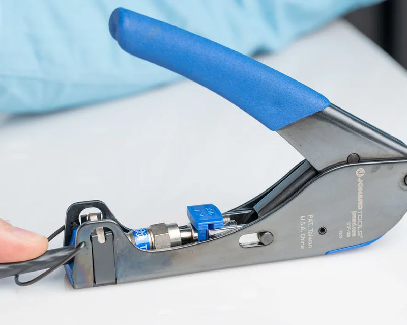 JONARD | 360° Compression Tool - RG59 and RG6 Connectors | #CTF-180