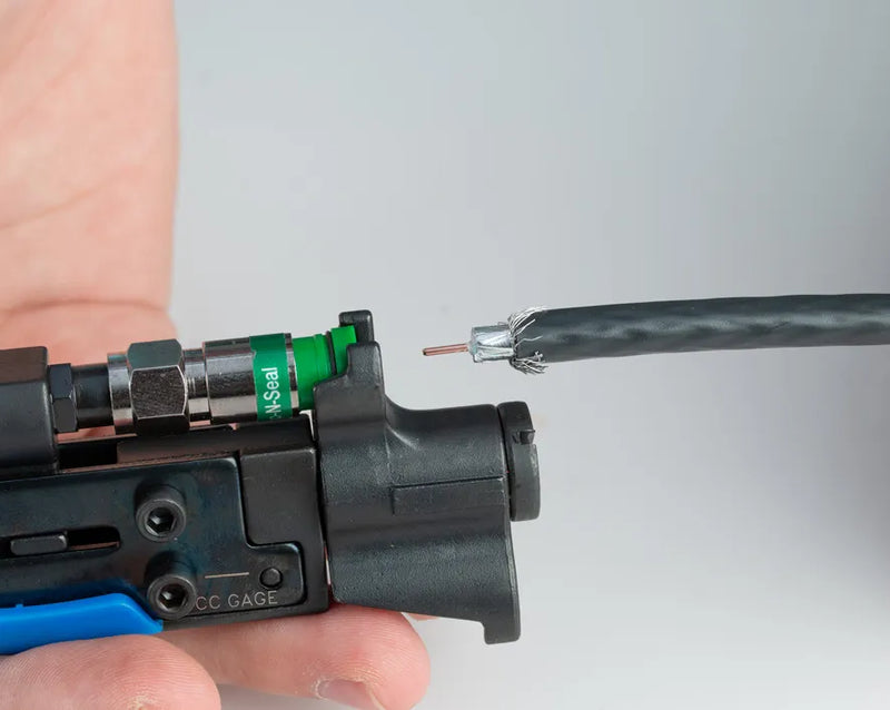 JONARD | Compression Tool Fixed - Long Style F Connectors | #CTF-200