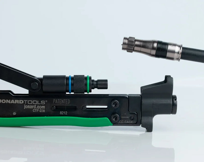 JONARD | Dual Compression Tool - Short and Long Style F Connectors | #CTF-230