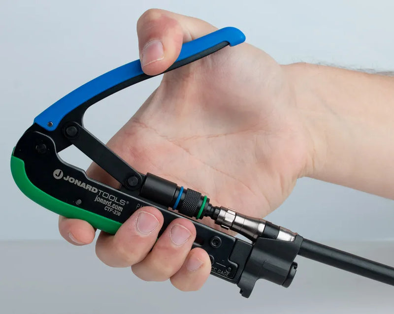 JONARD | Dual Compression Tool - Short and Long Style F Connectors | #CTF-230