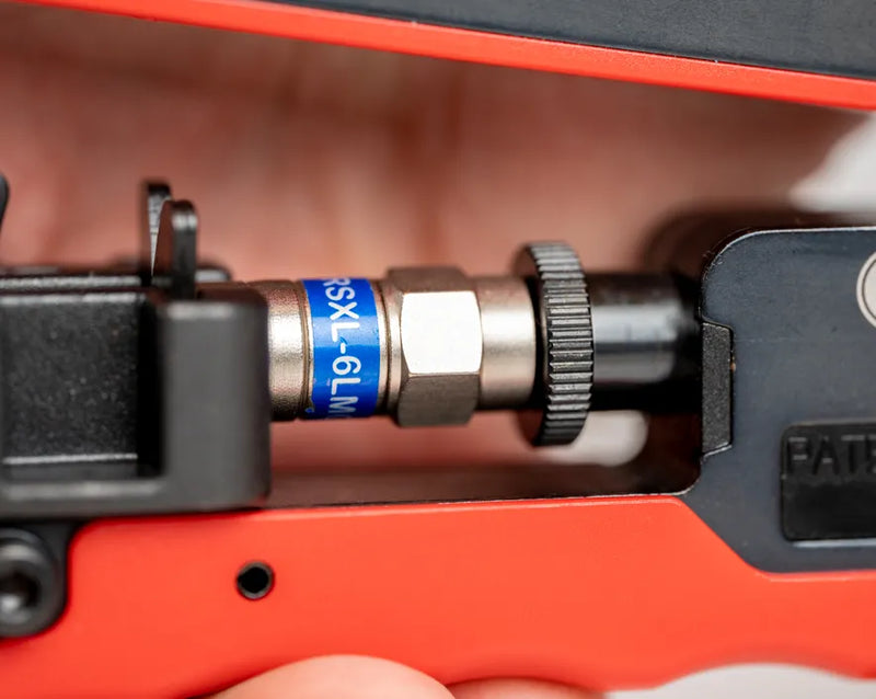 JONARD | 360° Compression Tool for Long RG6, & RG11 Style F Connectors | #CTF-360XL