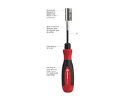 JONARD | F Connector Torque Wrench, 30 in-lb, 8 inch | #CTW-71638