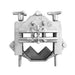 Cross Arm Bracket with Handles for Tie Top Post Insulator  | #GMP74150