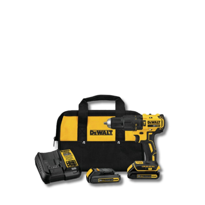 DEWALT | 20V MAX Brushless Cordless 1/2 inch Compact Hammer Drill-Driver Kit | #DCD805D2