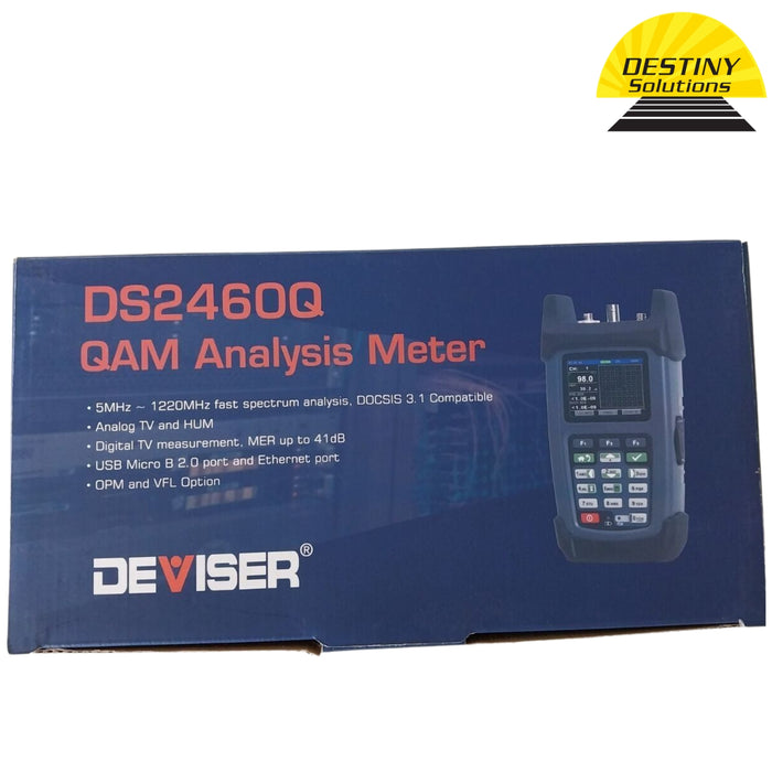 NEW SURPLUS | DEVISER QAM Analysis Multifunction Meter | #DS2460Q