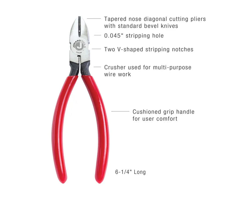 JONARD | Diagonal Stripping Pliers | #DIAGB6