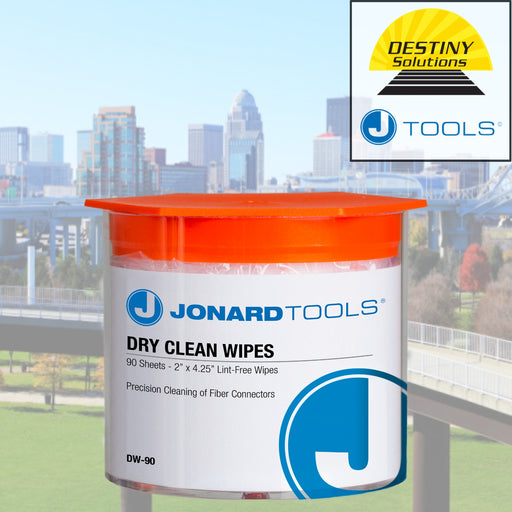 JONARD | Dry Wipes for Cleaning Fiber | #DW-90