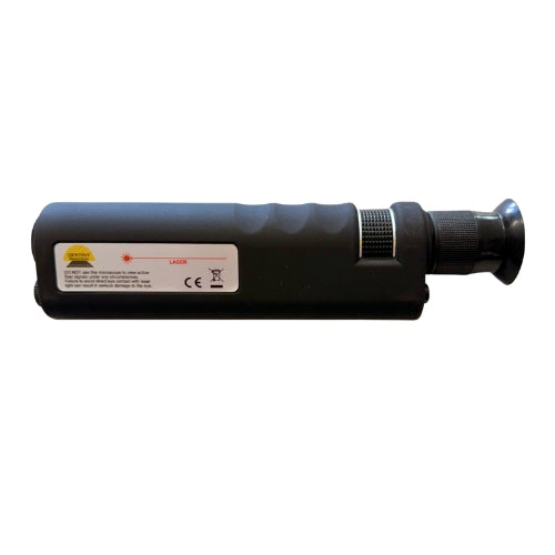 Destiny Solutions | Fiber Inspection Microscope 400X Magnification SC FC ST LC Interface End Face w/ 1.25mm & 2.5mm Adapter | #MT-400X
