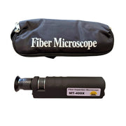 Destiny Solutions | Fiber Inspection Microscope 400X Magnification SC FC ST LC Interface End Face w/ 1.25mm & 2.5mm Adapter | #MT-400X