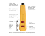 JONARD | Punchdown Tool With 110 Blade | #EPD-914110