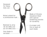 JONARD | Electrician's Scissors | #ES-1964