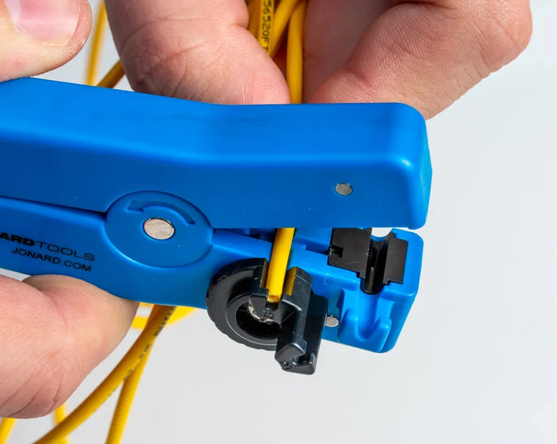 JONARD | Fiber Slit & Ring Tool for EZ!Fuse™ SC & LC Splice-On Connectors | #EZSR-23