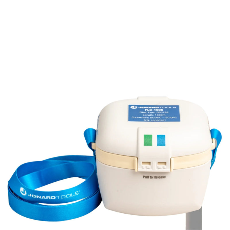 JONARD | Singlemode Fiber Optic Launch Cable, 1000 m, SC/APC-SC/UPC | #FLC-1005