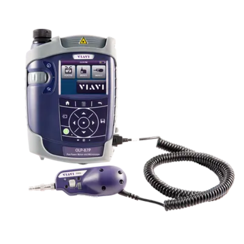 Viavi SmartClass Fiber OLP-87 XG-PON Power Meter Basic Kit with Digital Probe Microscope